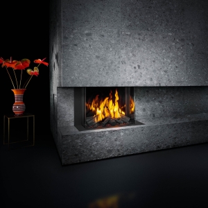 Barbas Gas Fire Panorama 70-55