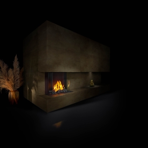 Barbas Gas Fire Panorama 70-70