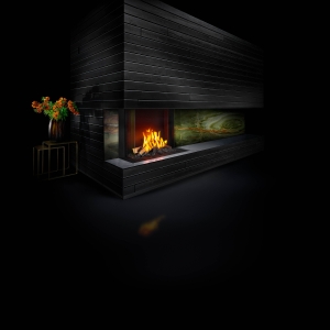 Barbas Gas Fire Panorama 90-70