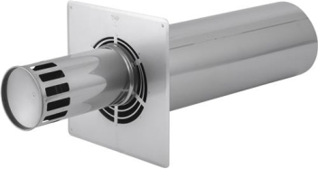 Concentrisch Deco Ø 100-150 muurdoorvoer 3 delig