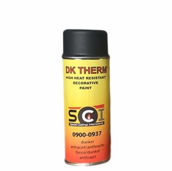 DK Therm hittebestendige verf in spuitbus Donker antraciet 0900-0937