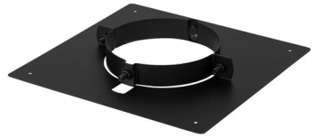Holetherm Verdiepingsondersteuning zwart Ø 300
