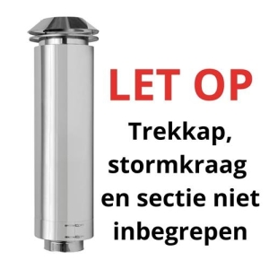 EVO-125 BENG dakdoorvoer 1000 mm