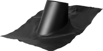 EVO-125 BENG Loodslabdakplaat 20° - 45° zwart