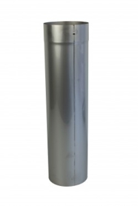 EW-Deco 130 RVS paspijp lengte 15-45 cm Zwart