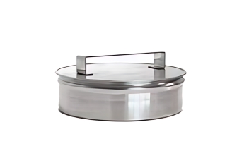 Flexinox Bofill Dop met handvat voor reinigen Ø 150 Zwart