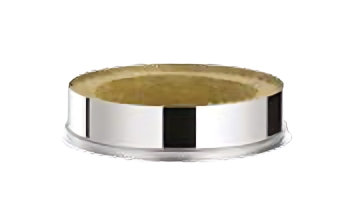 Flexinox Bofill Eco loodvrije dakplaat + inox 20-45° (excl. strmkr) Ø 80 Zwart