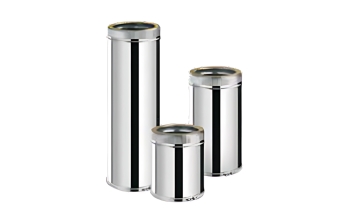 Flexinox Bofill Element 50 cm Ø 125 Zwart