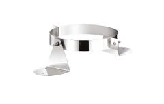 Flexinox Bofill Ø 80 Zwart