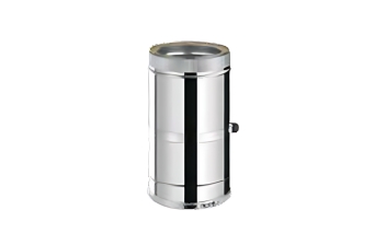 Flexinox Bofill Paspijp 32-49 cm Ø 125 Zwart