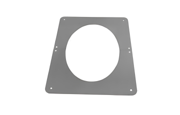 Flexinox Bofill Rosas 30° (2-delig) Ø 125 Zwart