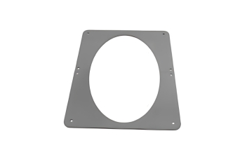 Flexinox Bofill Rosas 45° (2-delig) Ø 150 Zwart