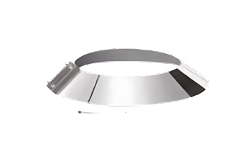 Flexinox Bofill Stormkraag Ø 125 Zwart