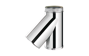 Flexinox Bofill T-stuk 135° + dop condens Ø 150