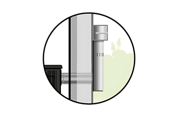 Flexinox CC Deco Snorkel inox Ø 100/150