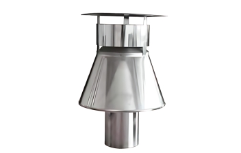 Flexinox Concentrisch Trekkende kap MG Ø 100/150 Zwart