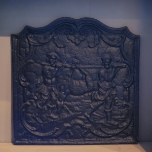 Haardplaat van gietijzer nr. 5
