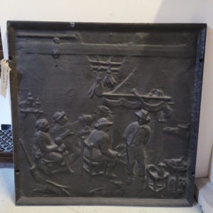Haardplaat van gietijzer nr. 7