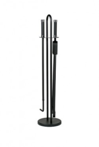 Haardstel 114/518-C chroom/zwart