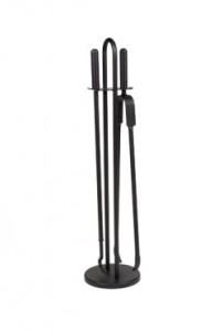 Haardstel 114/518 zwart