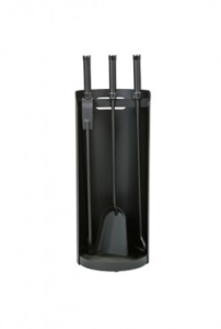 Haardstel 114/540 chroom/zwart