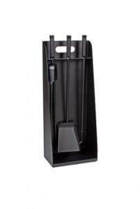 Haardstel 114/553 chroom/zwart