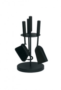 Haardstel 114/559 zwart