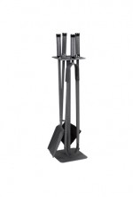 Haardstel 114/614 Chroom Antraciet