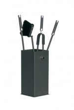 Haardstel 114/616 Chroom Antraciet