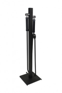 Haardstel 114/662 chroom/antraciet