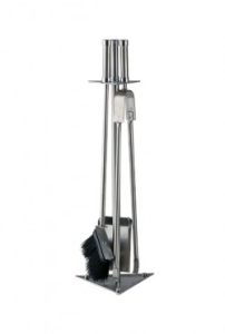 Haardstel 114/913 chroom/RVS