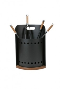 Haardstel 50.530L hout/zwart