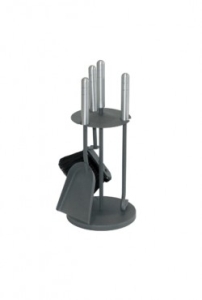 Haardstel 60.659A aluminium/antraciet