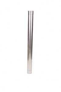 Holetherm 100 cm pijp enkelwandig Ø 110 Blank