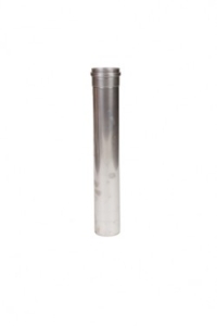 Holetherm 50 cm pijp enkelwandig Ø 100 Blank