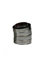 Holetherm bocht 15 graden Ø 100-150 blank