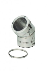 Holetherm bocht 45 graden HT-100