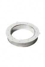 Holetherm contra-aansluitstuk boven (rotorvent mini) Ø 125 blank