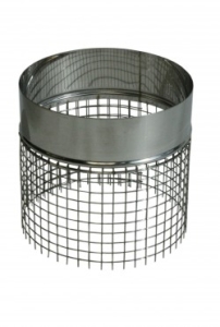 Holetherm gaas-adapter voor regenkap enkelwandig Ø 200