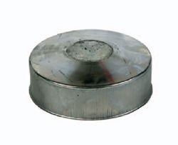 Holetherm losse deksel enkelwandig Ø 175 Blank