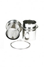 Holetherm Nisbus-aansluiting Ø 150 Blank