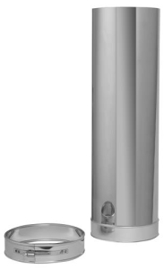 Holetherm paspijp werkend 15-45cm Ø 100-150 Blank