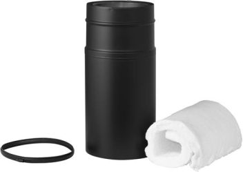 Holetherm paspijp (werkend 15 tot 45cm) HT-100 zwart
