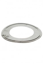 Holetherm rozet RVS Ø 100 Blank