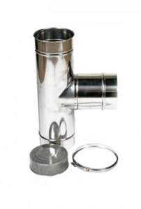 Holetherm t-stuk 90 graden met deksel EW-150