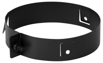 Holetherm Tuidraadbeugel RVS Ø100 zwart