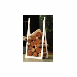 Houtopslag Tipi klein wit