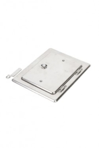 Inspectie-roetluik RVS + sleutel B=14cm H=20cm