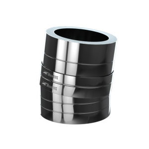 ISOduct Bocht 15° 125 mm