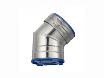 ISOduct Bocht 40° 150 mm